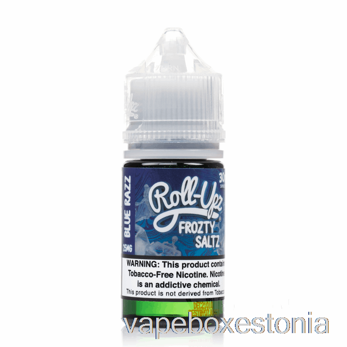 Vape Box Estonia Sinine Vaarika Jää - Mahl Roll-upz Sool - 30ml 25mg